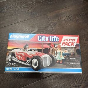 Playmobil 71078 City Life Hot Rod Starter Pack Sealed NIB